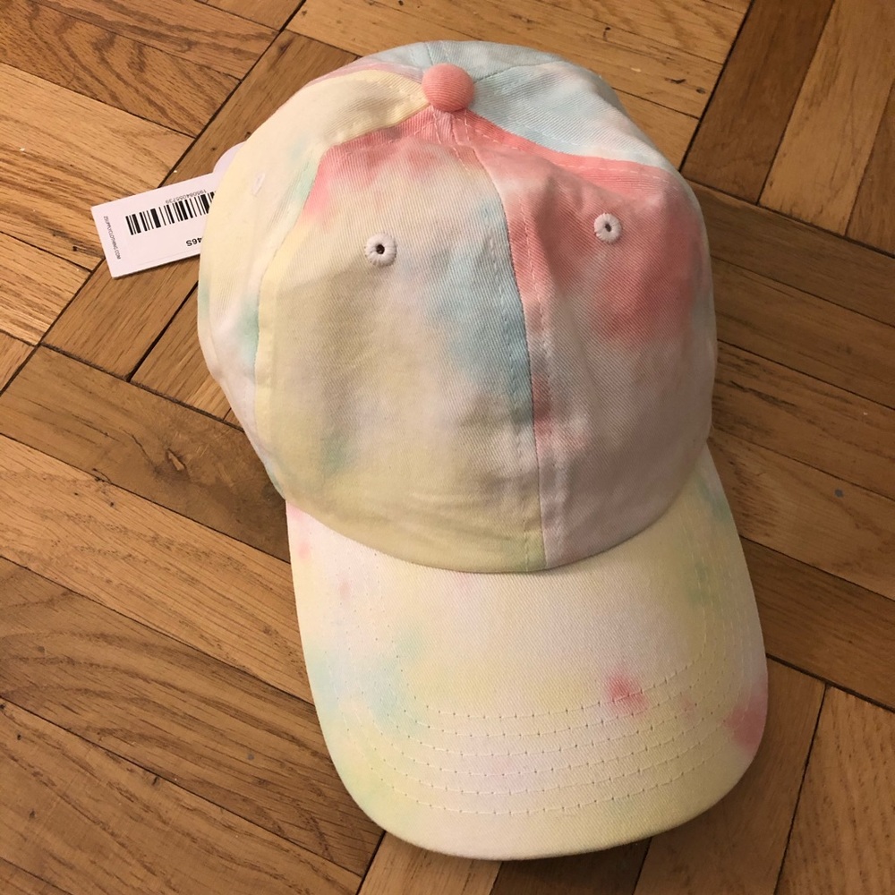 Tie dye baseball hat